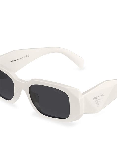 white prada shades